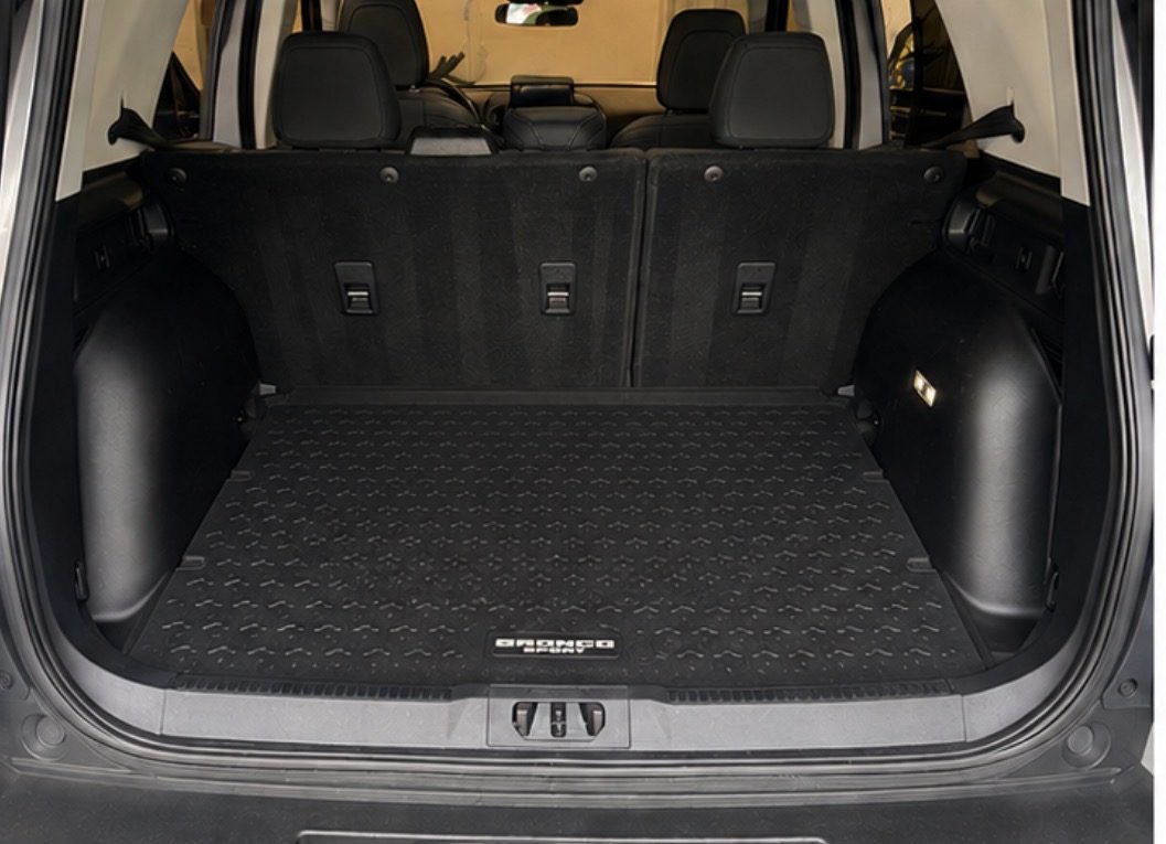 Bronco Sport trunk after