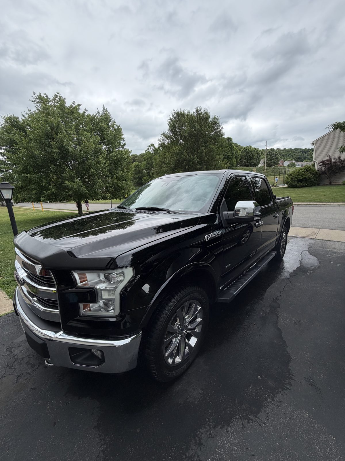 Clean luxury car