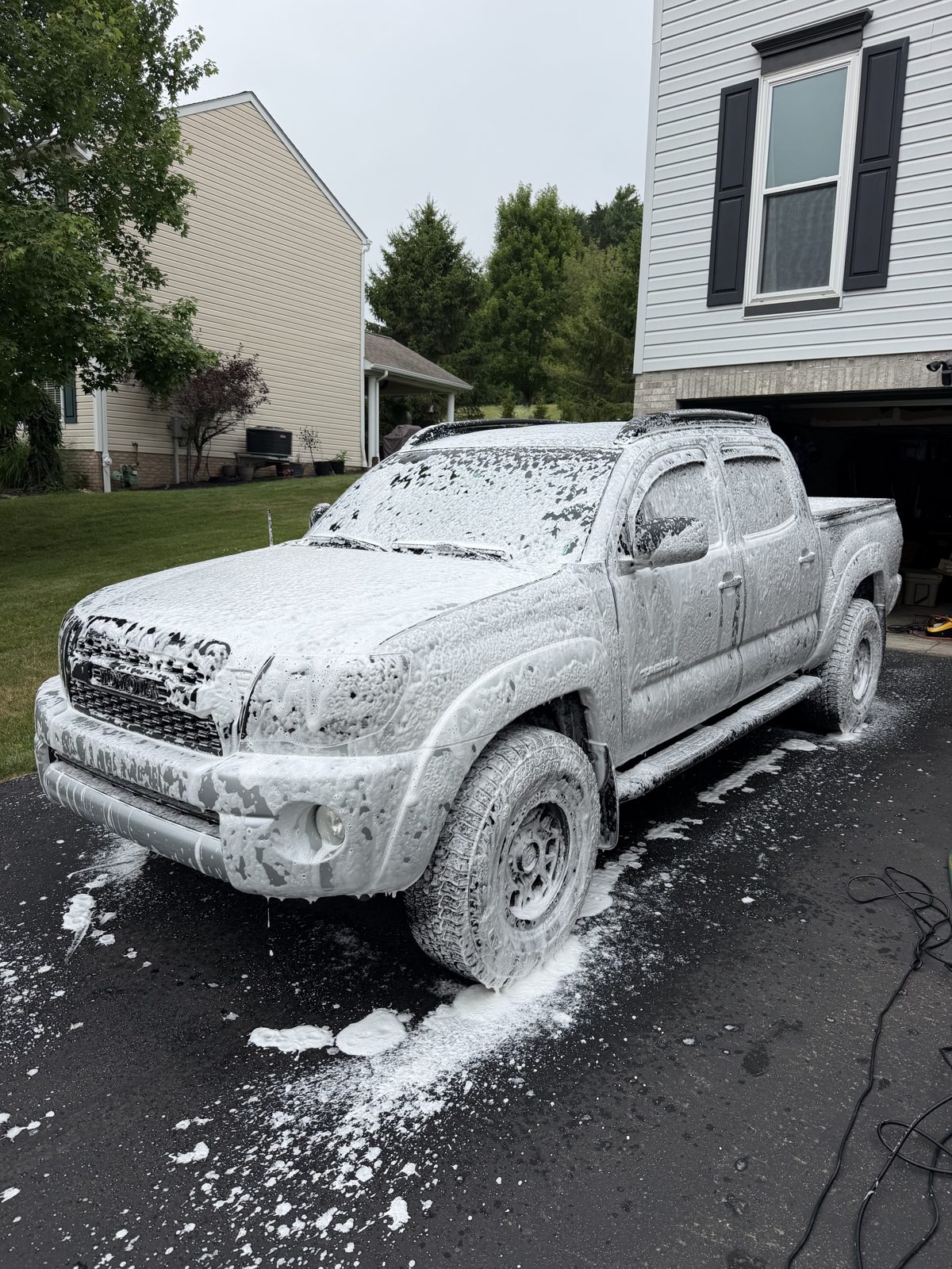 Toyota Tacoma soapy