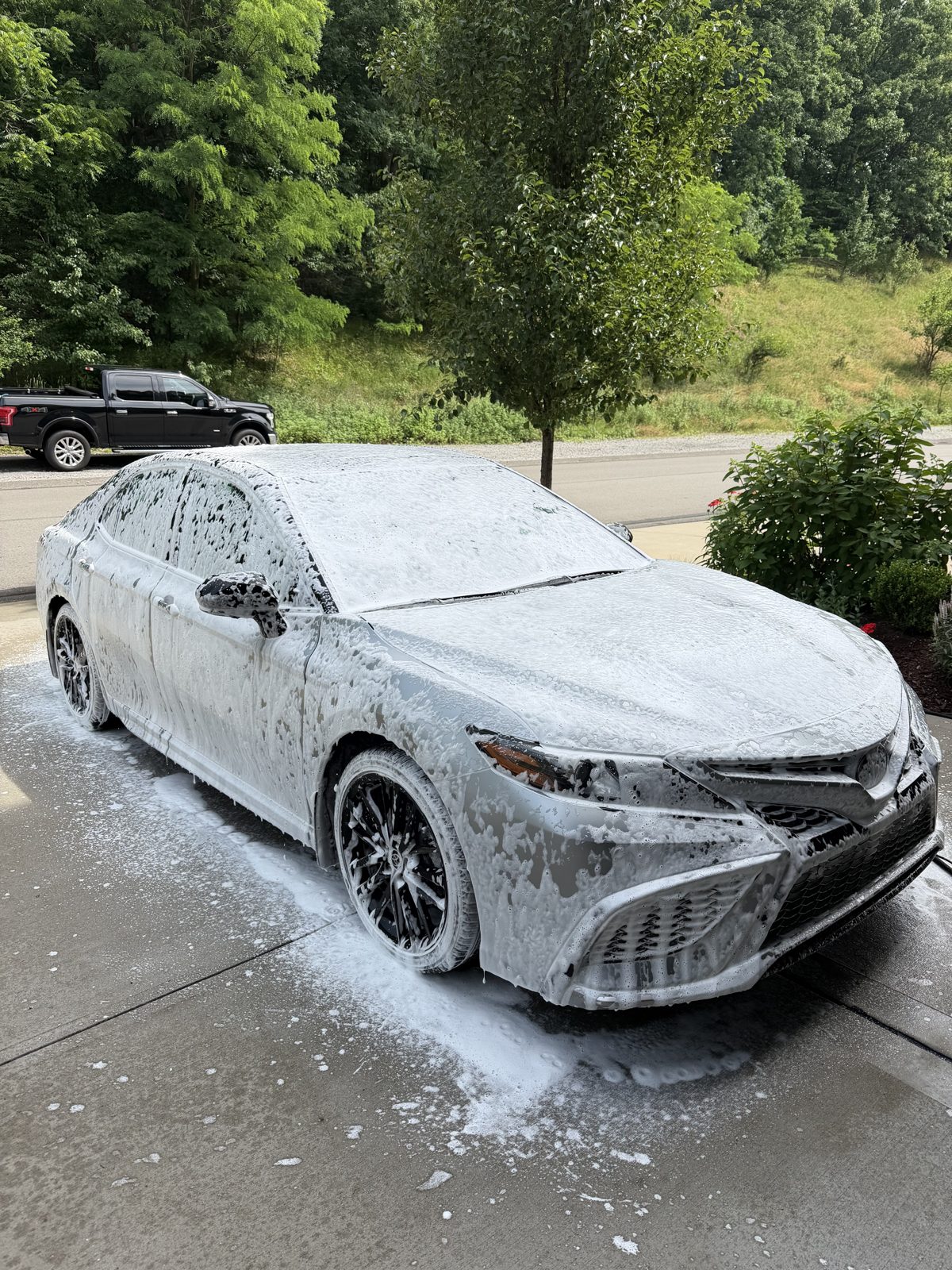 Toyota Camry soapy