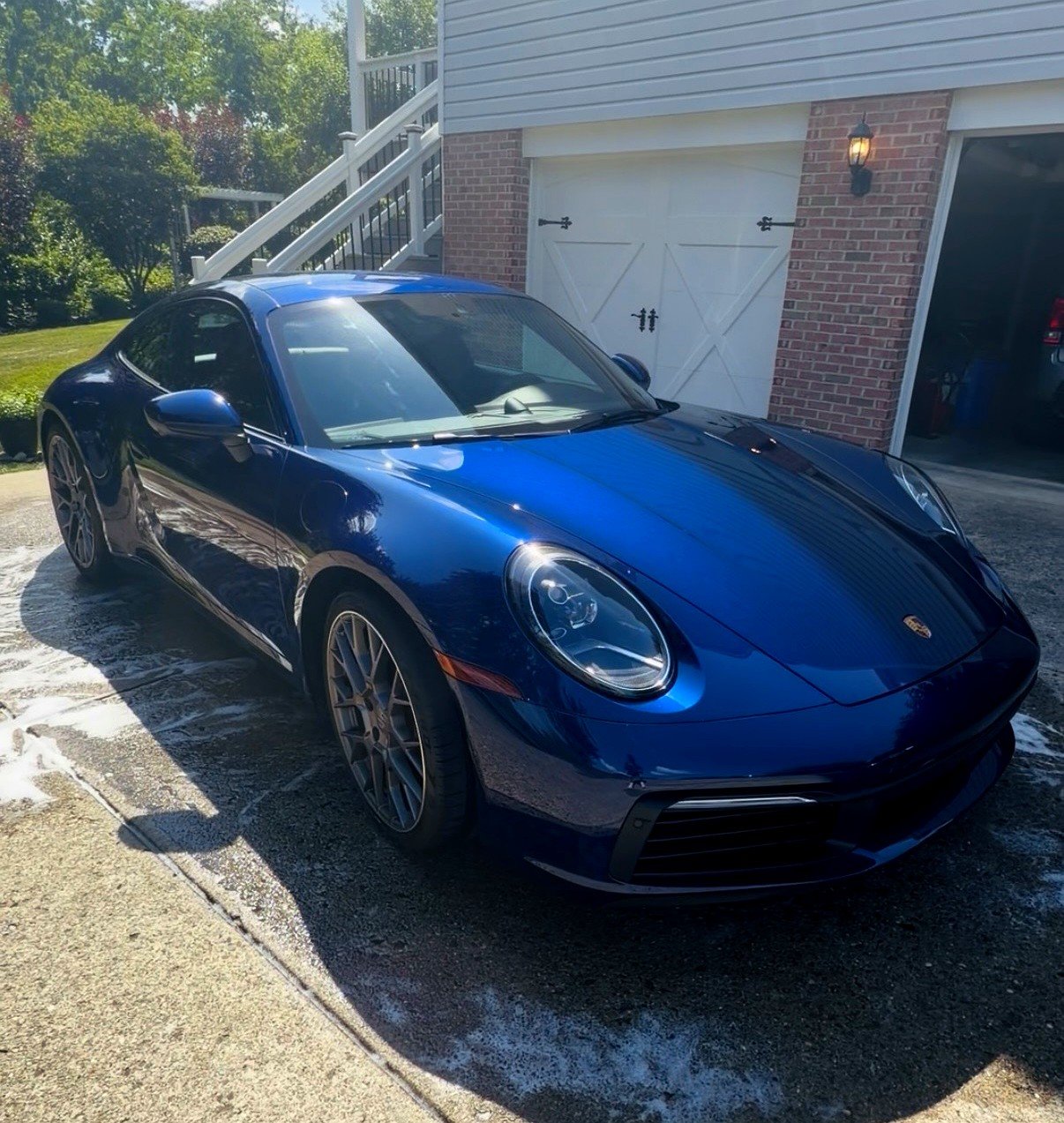 Porsche 911 after a full detail